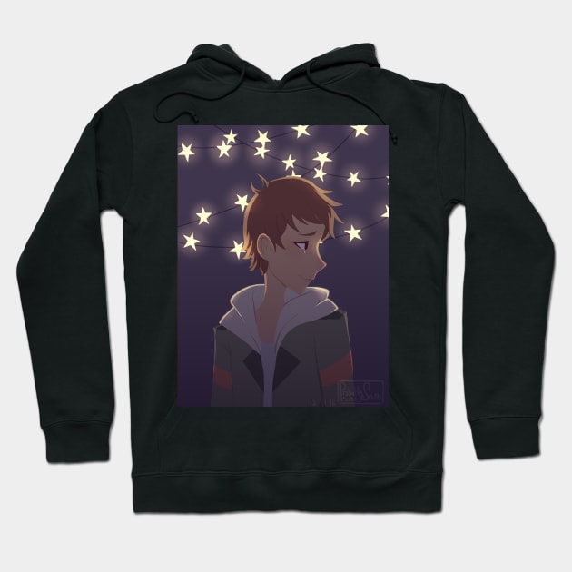 Lance the starry boy Hoodie by Probablynotsam